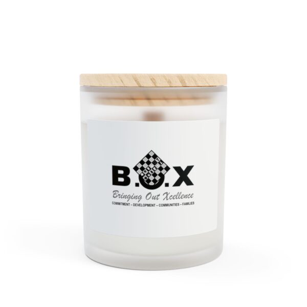 Frosted Glass Candle, 11oz