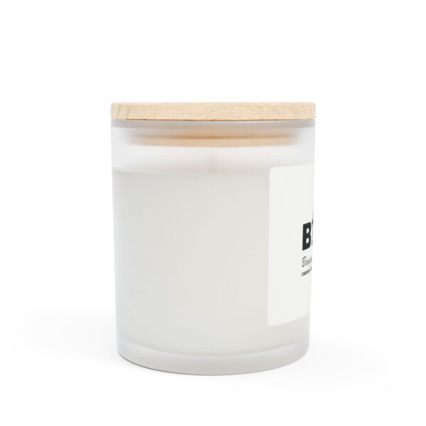 Frosted Glass Candle, 11oz