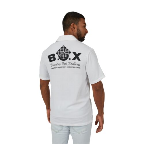 BOX Men's Hawaiian Camp Shirt (AOP)