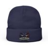 Knit Beanie (Embroidery)