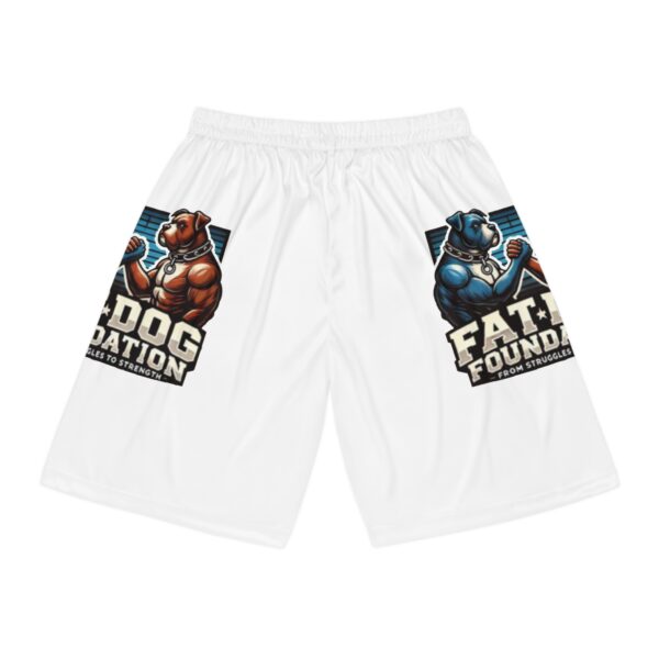 Fat Dog Foundation Basketball Shorts - Athletic Streetwear for Strength & Fitness Enthusiasts