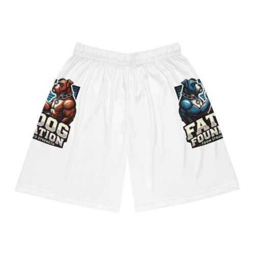Fat Dog Foundation Basketball Shorts - Athletic Streetwear for Strength & Fitness Enthusiasts
